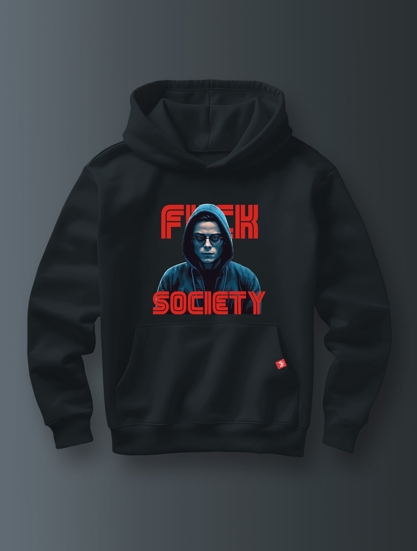 Mr Robot .. Fuck Society - Hoodie