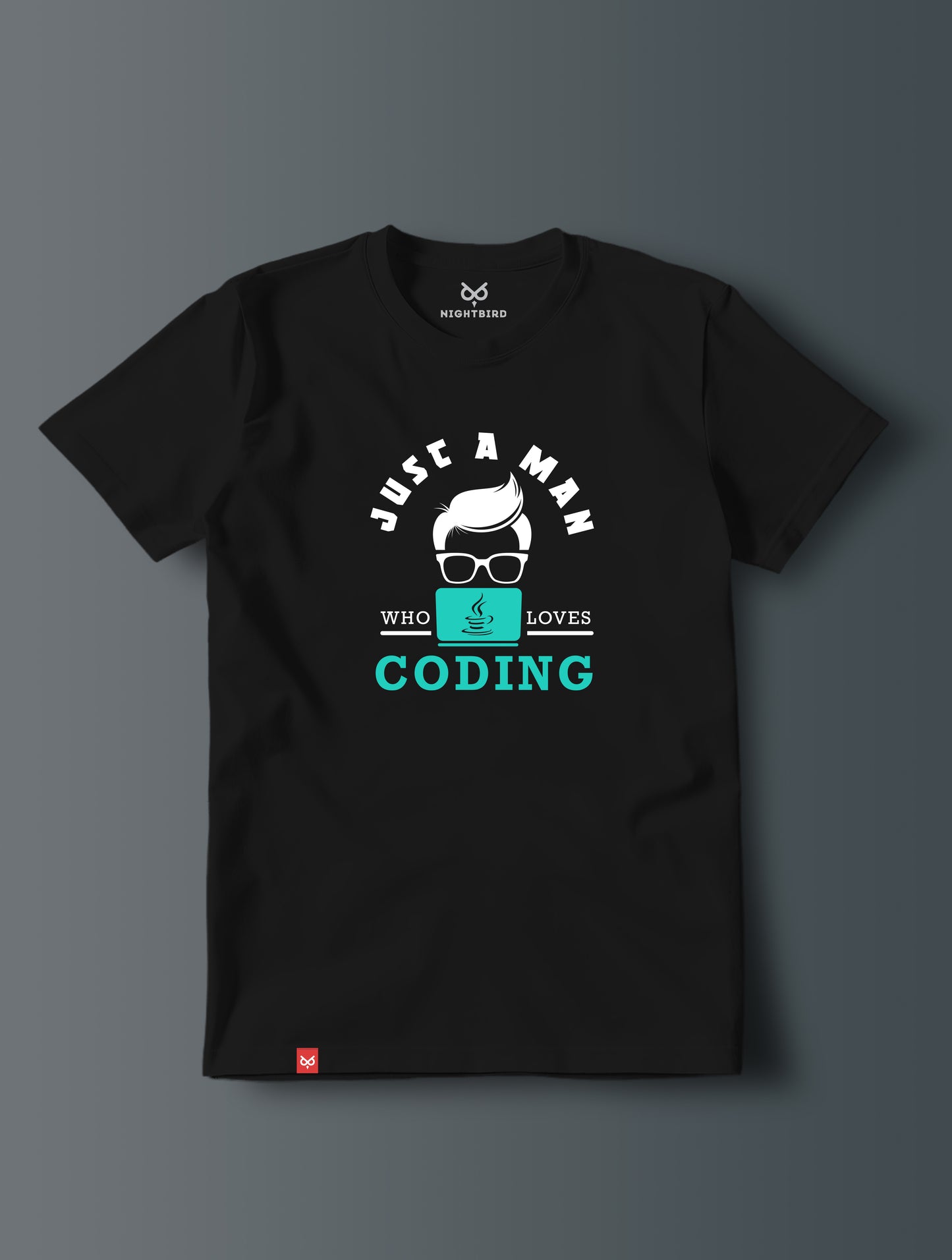 Just A Man Who Loves Coding - Tee