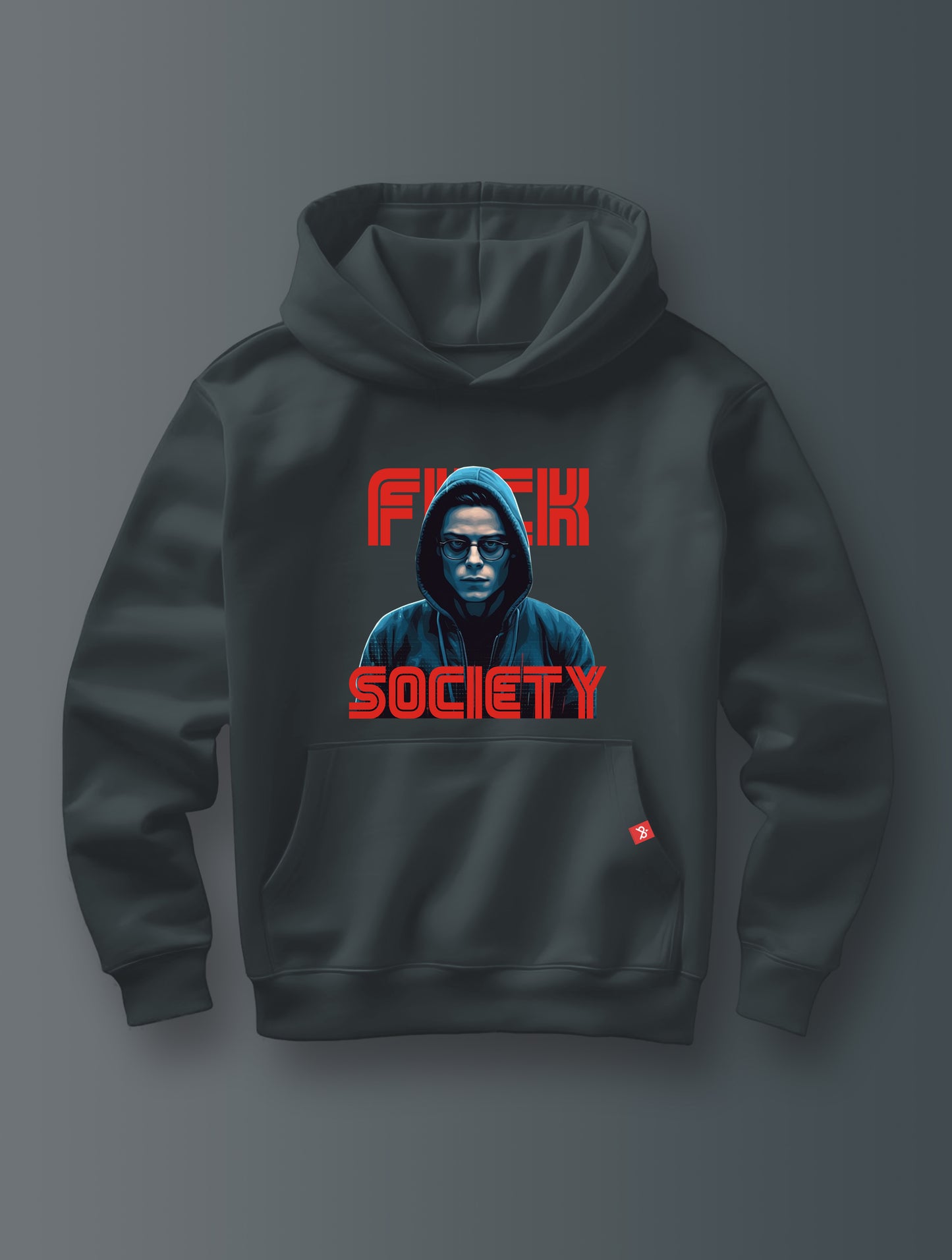 Mr Robot .. Fuck Society - Hoodie