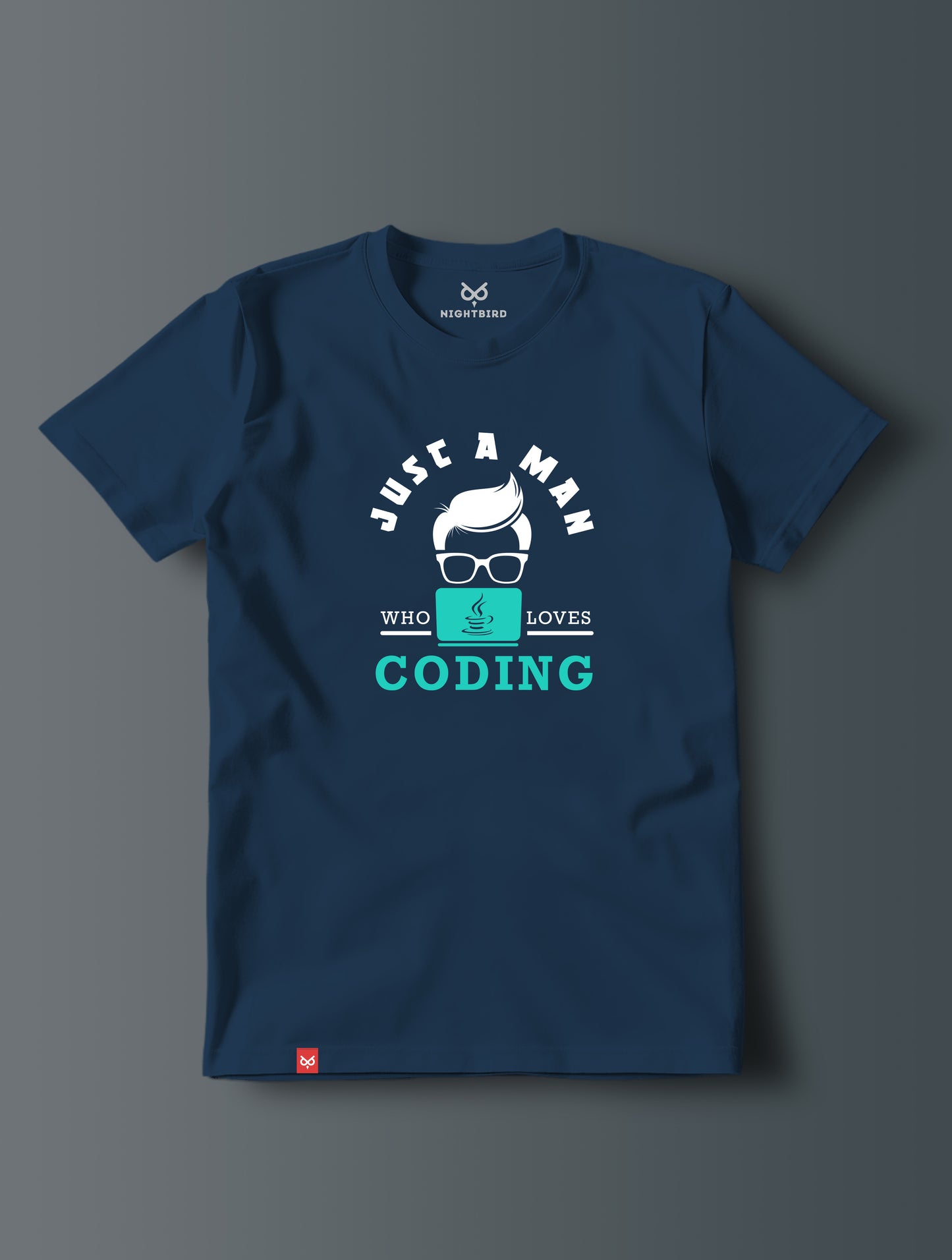 Just A Man Who Loves Coding - Tee