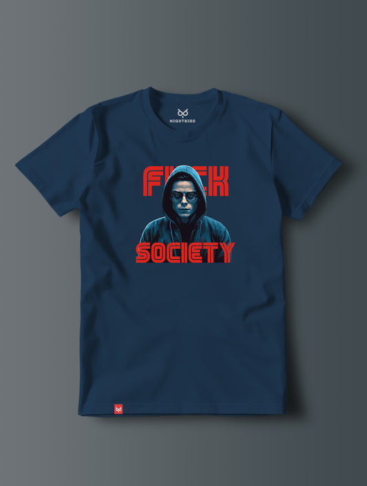 Mr Robot .. Fuck Society - Tee