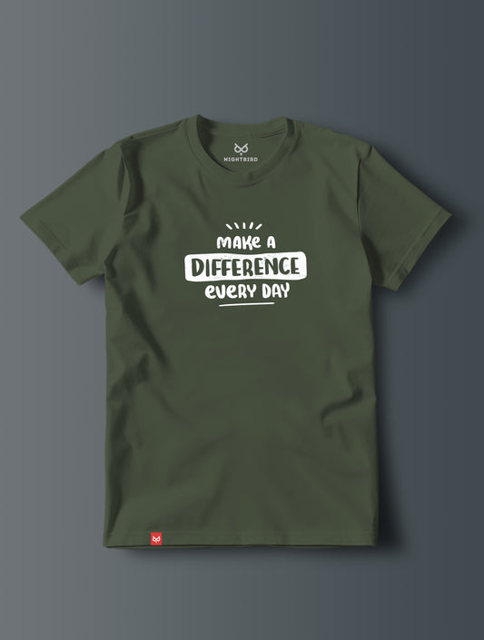 Make Difference Everyday- Tee