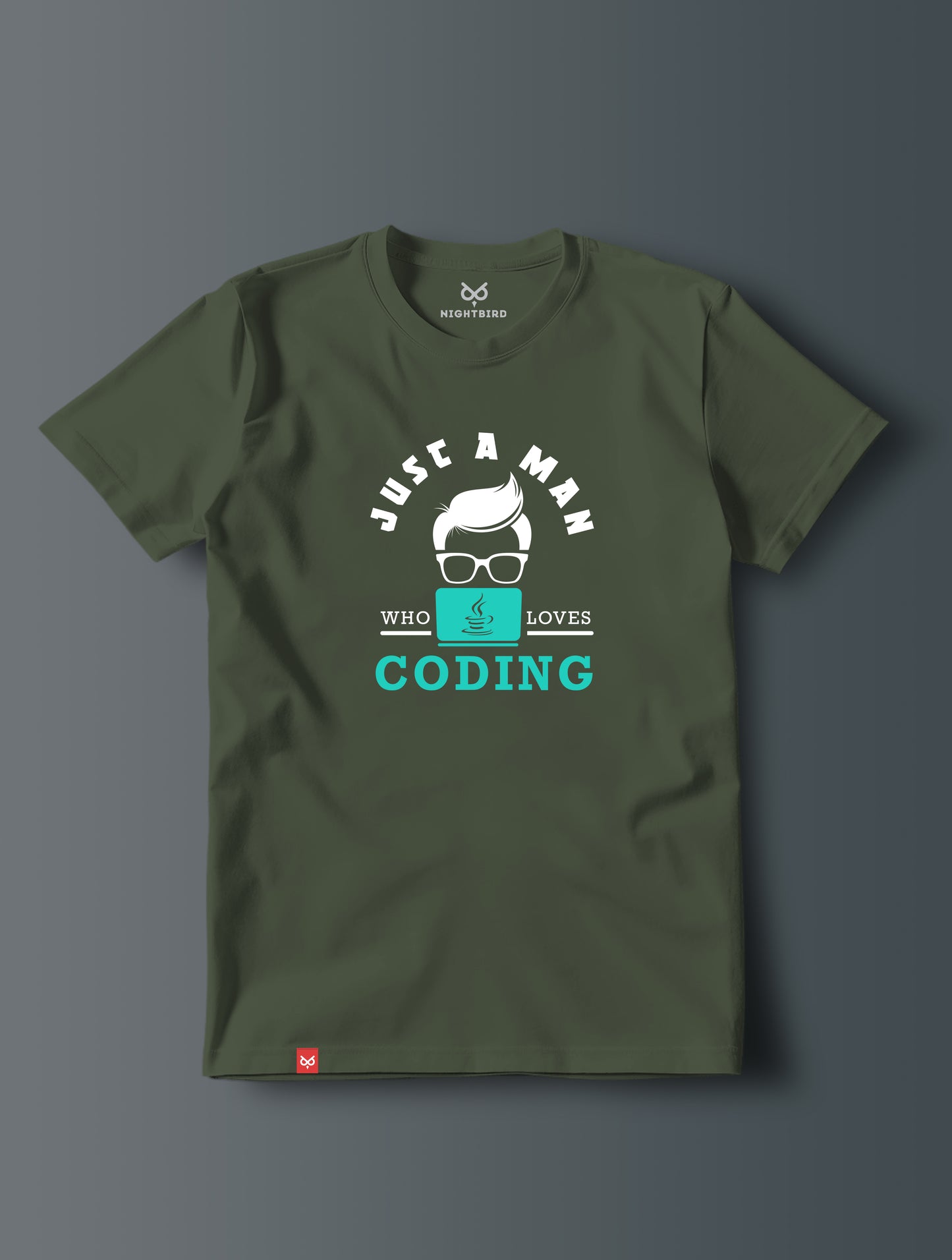Just A Man Who Loves Coding - Tee