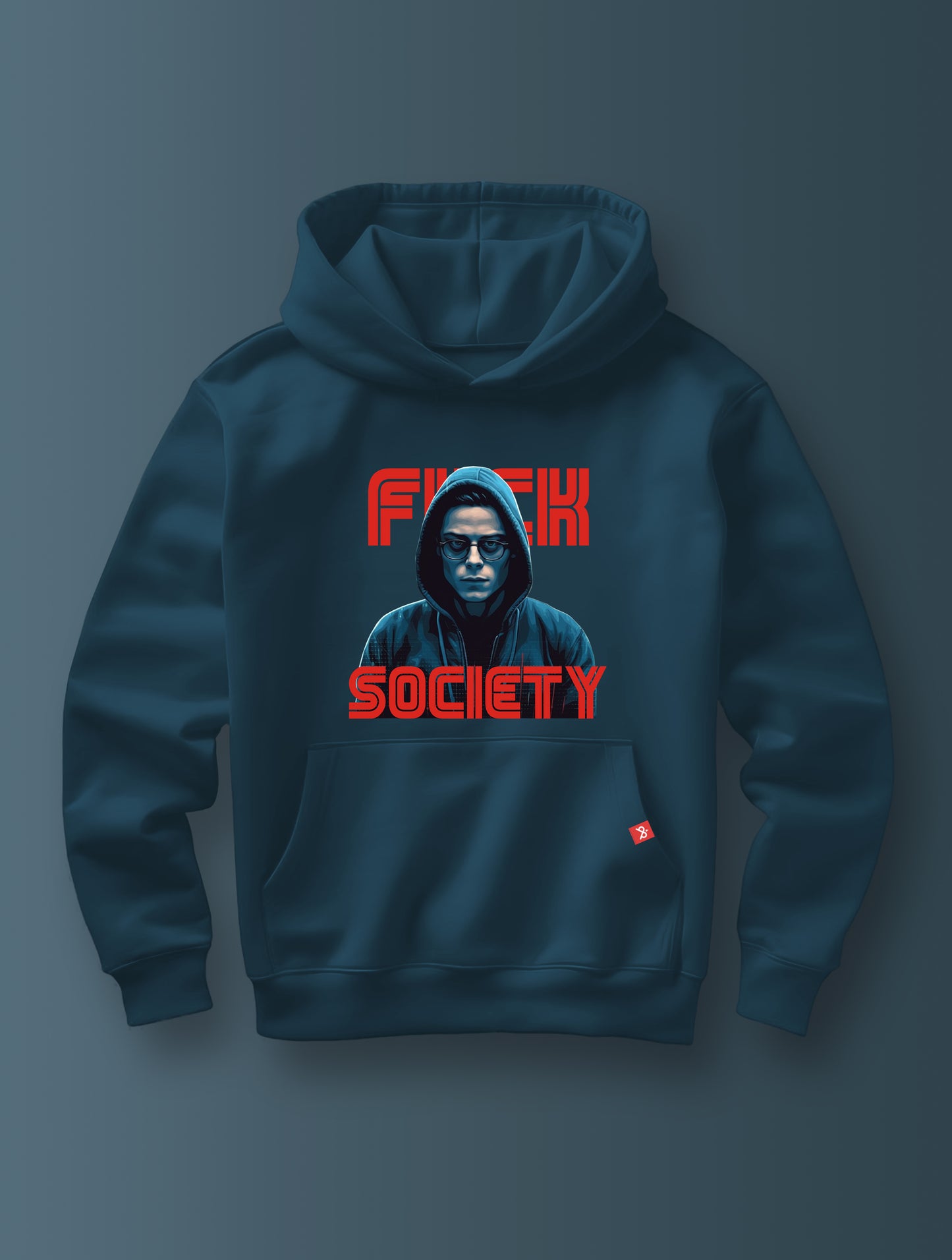 Mr Robot .. Fuck Society - Hoodie