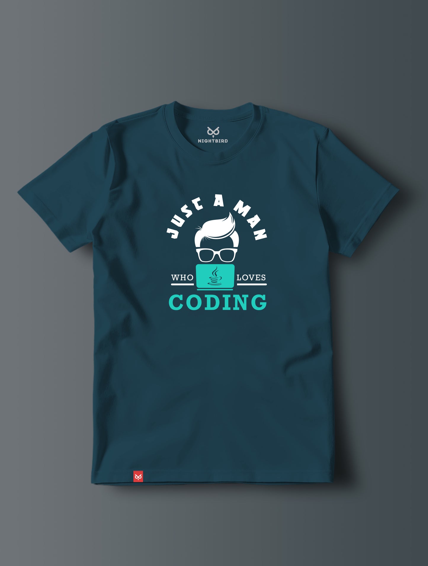 Just A Man Who Loves Coding - Tee