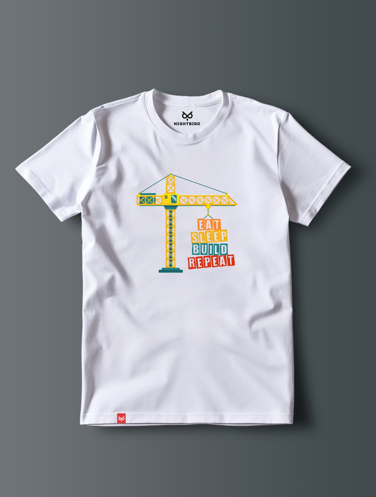 Retro Eat-Sleep-Build-Repeat