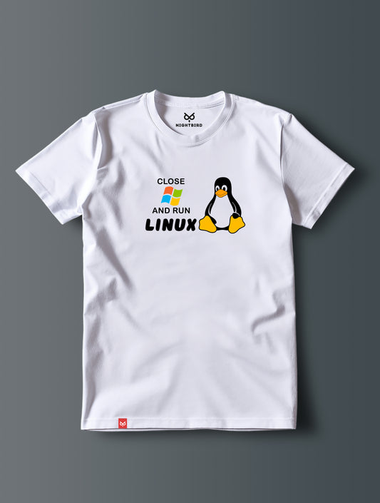 Close Windows and Run Linux - Tee