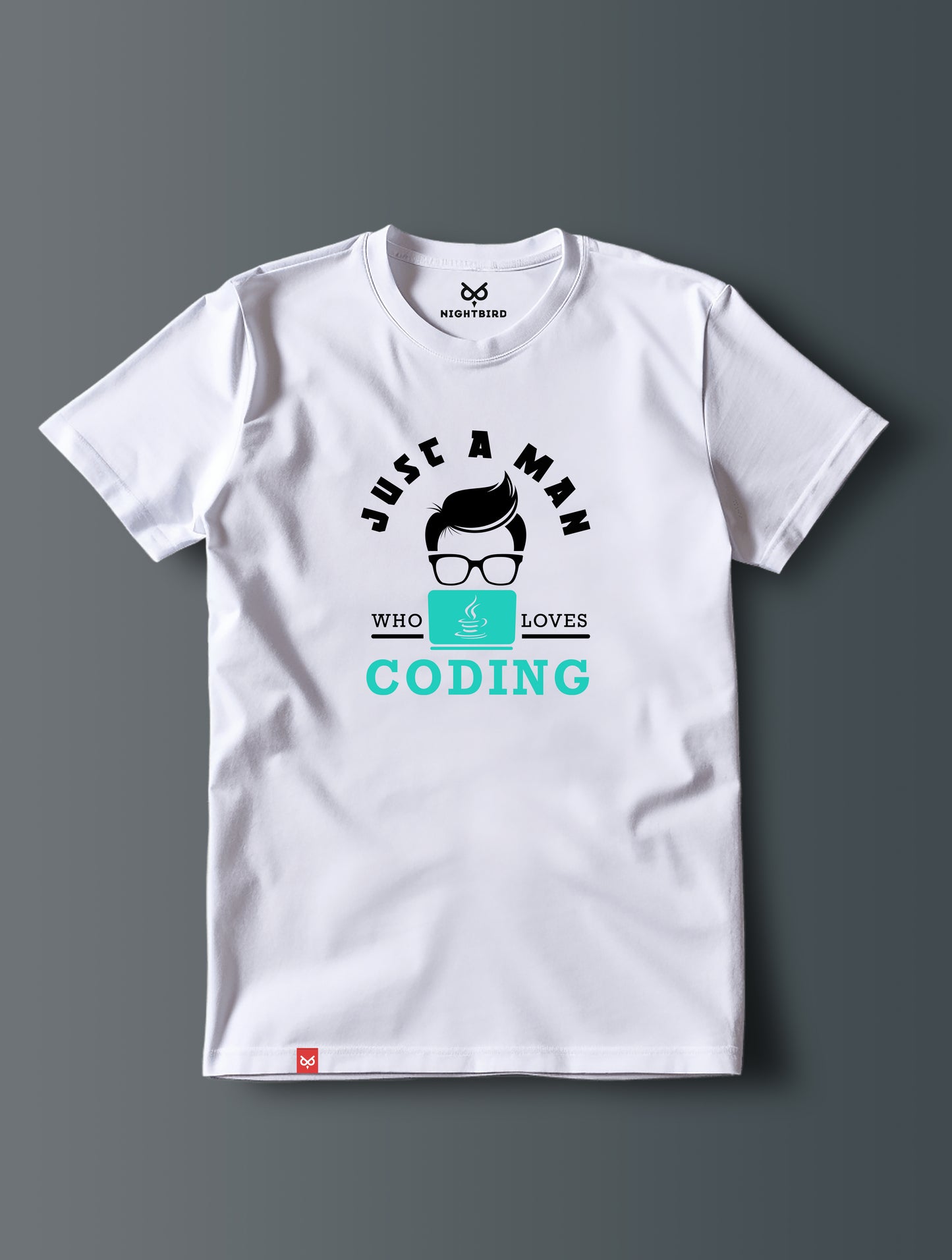 Just A Man Who Loves Coding - Tee